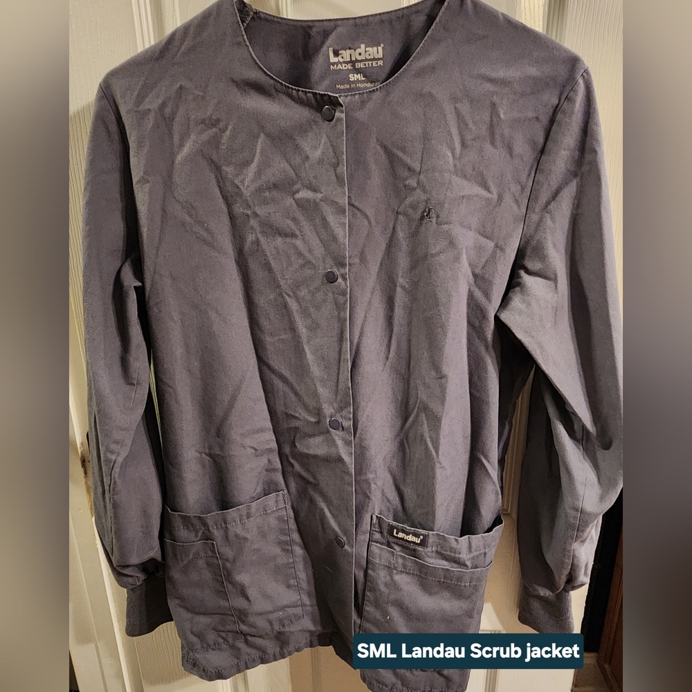 Landau Scrub Jacket Size ML